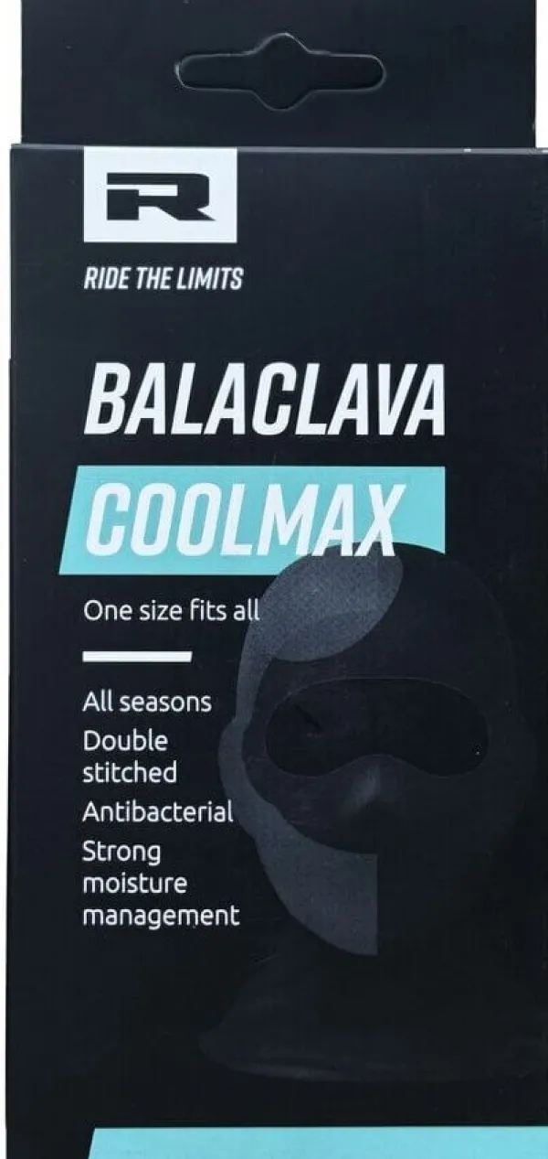 Richa Balaclava Coolmax Balaclava Black 100> Balaclavas En Helmmutsen