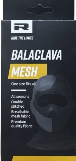 Richa Balaclava Summer Balaclava Black 100> Balaclavas En Helmmutsen