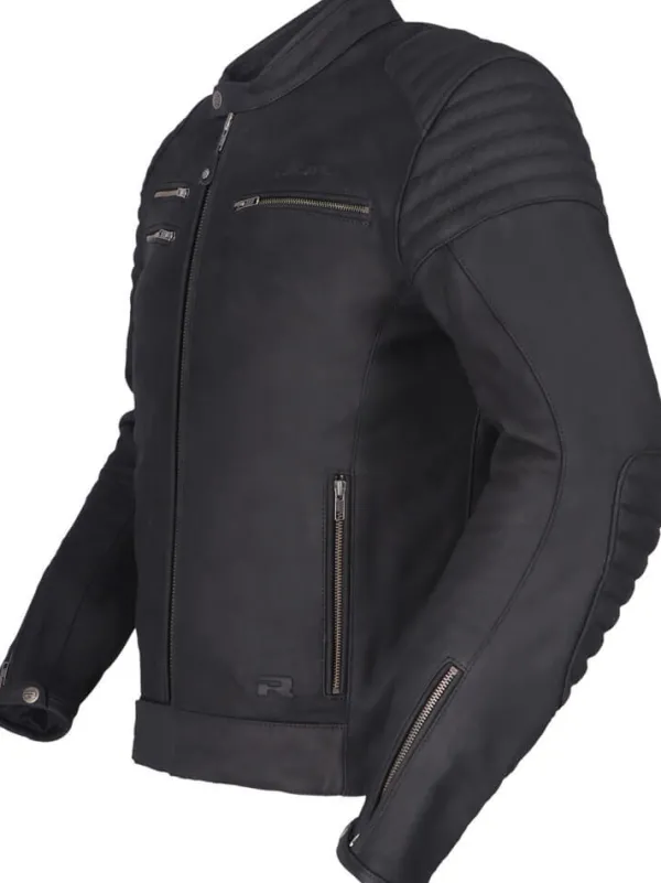 Richa Charleston Motorjas Black 100> Motorjassen