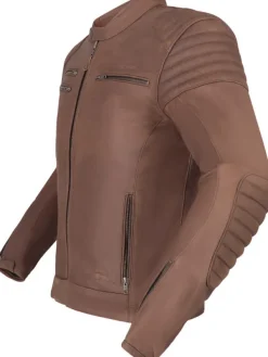 Richa Charleston Motorjas Mahogany Brown 1001> Motorjassen