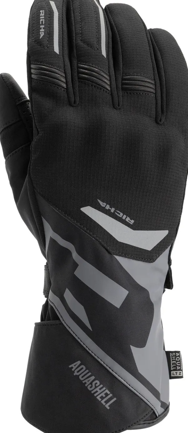 Richa Eternity Waterproof Gloves Black> Motorhandschoenen