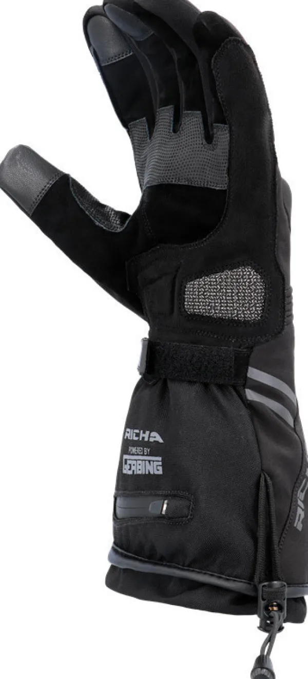 Richa Inferno Heated Gloves Women Black 100> Motorhandschoenen