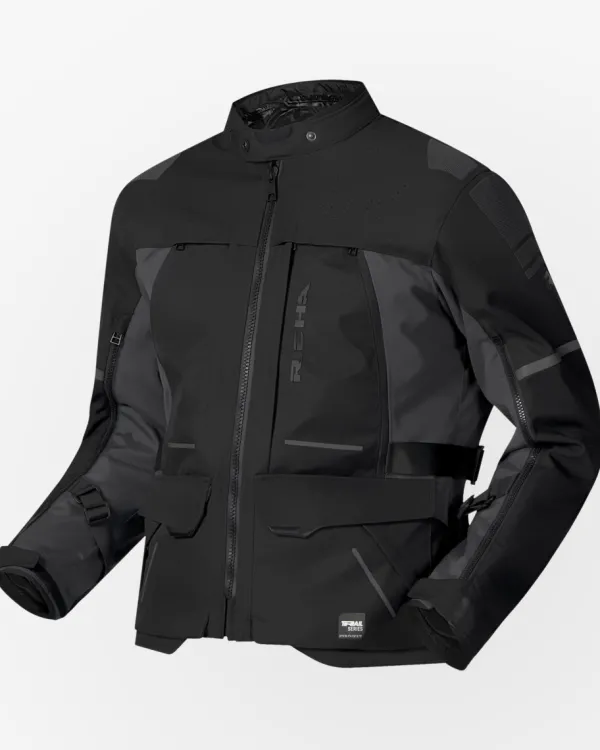 Richa Infinity 3 Adventure Motorjas Black> Motorjassen