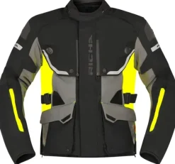 Richa Infinity 3 Pro Motorjas Black/Yellow 1650> Motorjassen