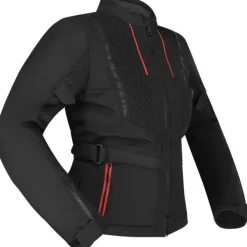 Richa Monaco Mesh WP Women Motorjas Black 100> Motorjassen