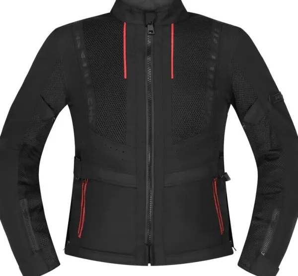 Richa Monaco Mesh WP Women Motorjas Black 100> Motorjassen