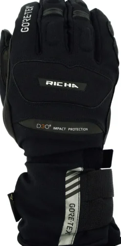Richa North Gore-Tex Gloves Black 100><noscript><img width=