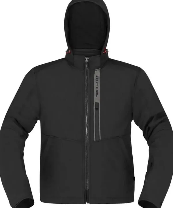 Richa Nuclear WP Motorjas Black 100> Motorjassen