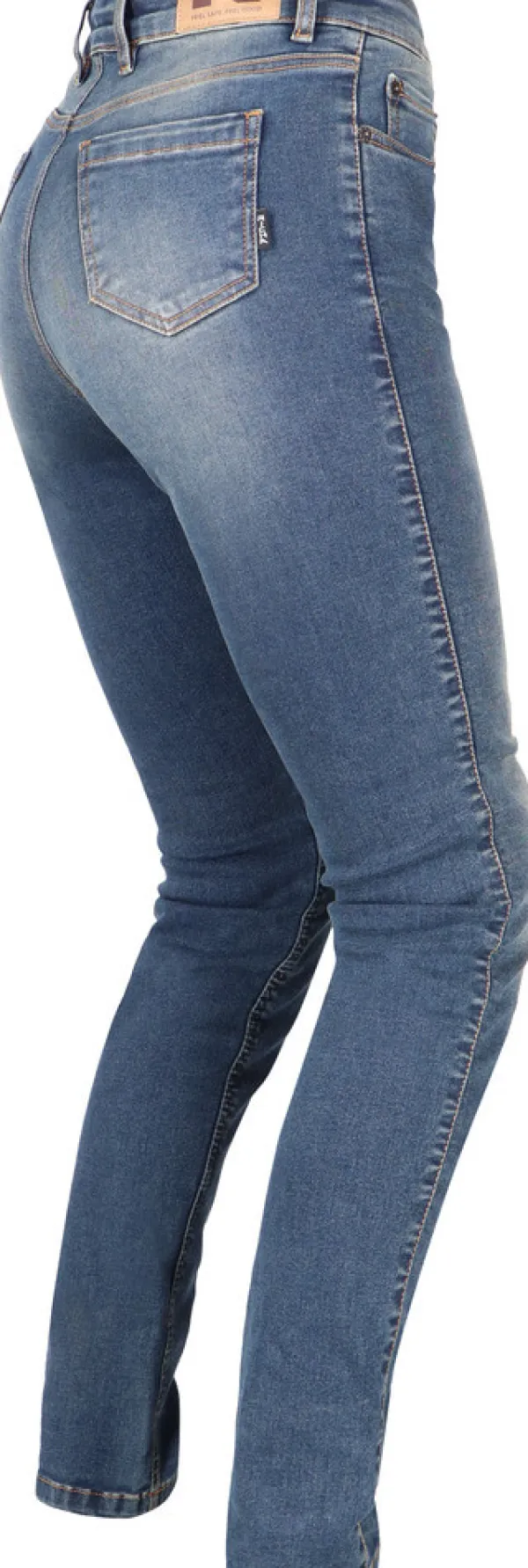 Richa Original 2 Slim Fit Women Motorjeans Washed blue 300> Motorjeans