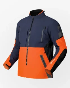 Richa Orion GTX Motorjas Dark Blue/Orange><noscript><img width=