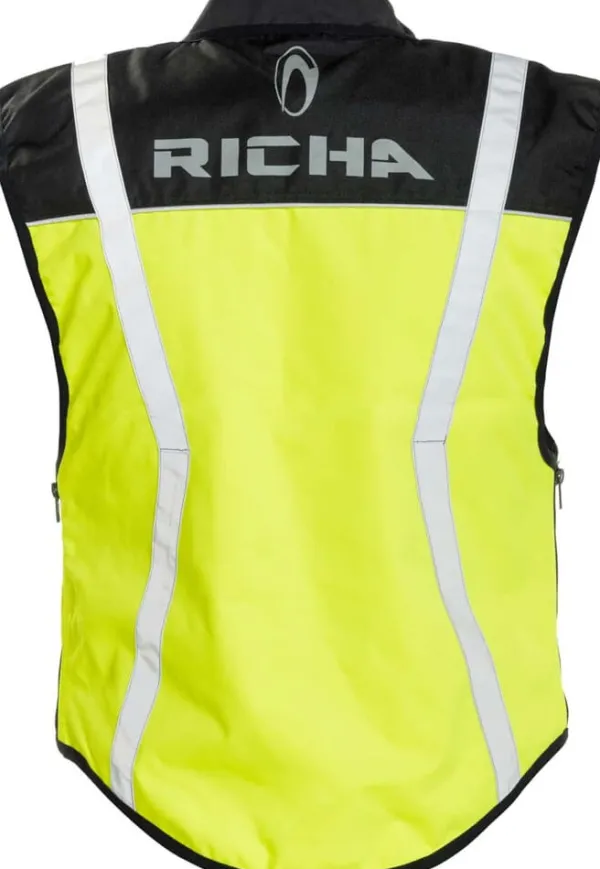 Richa Sleeveless Safety Jacket Fluo 650> Reflectievesten|Motorjassen