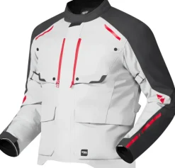 Richa Taurus Motorjas Grey Red> Motorjassen
