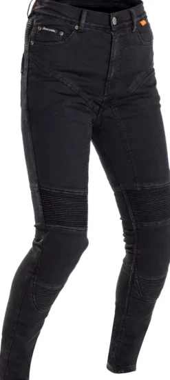 Richa Tokyo Lady Motorjeans Washed Black 100> Motorjeans