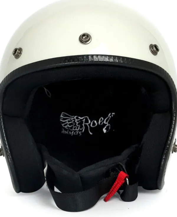 Roeg Jett Fog White> Retro Helmen|Jethelmen