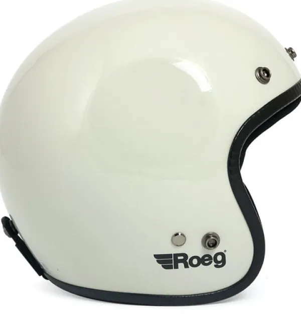 Roeg Jett Fog White> Retro Helmen|Jethelmen