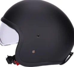 Roeg Sundown Matte Black> Retro Helmen|Integraalhelmen