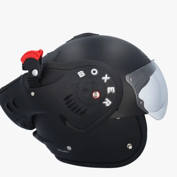 ROOF RO5 Boxer V8 Alpha Mat Black> Systeemhelmen|Boxer Helmen