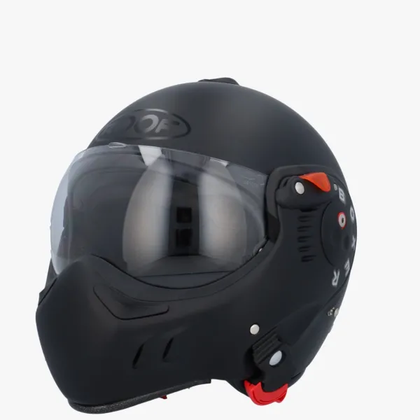 ROOF RO5 Boxer V8 Alpha Mat Black> Systeemhelmen|Boxer Helmen