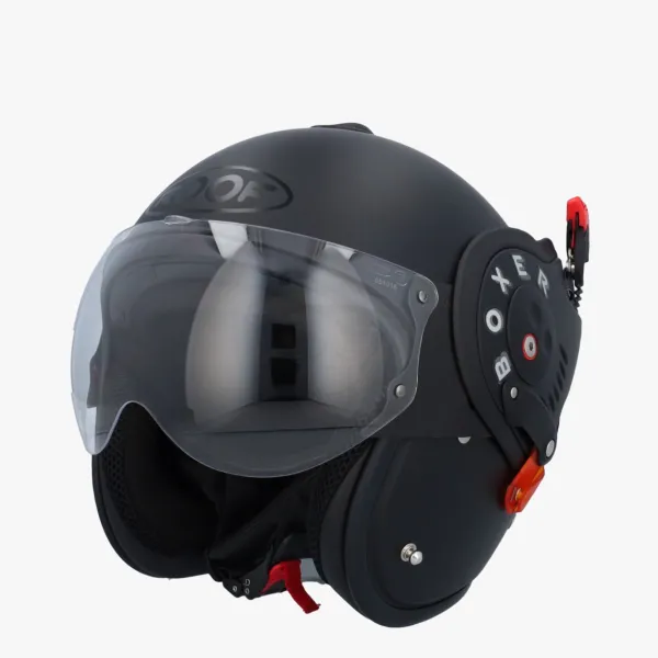 ROOF RO5 Boxer V8 Alpha Mat Black> Systeemhelmen|Boxer Helmen