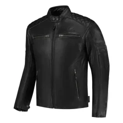 Rusty Stitches Jari V2 Motorjas Black 100> Motorjassen
