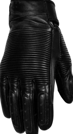 Rusty Stitches Jimmy Gloves Black> Motorhandschoenen
