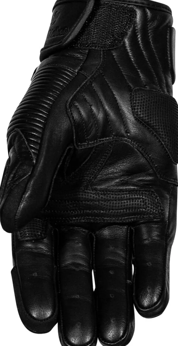 Rusty Stitches Jimmy Gloves Black> Motorhandschoenen