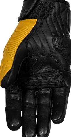 Rusty Stitches Jimmy Gloves Yellow/Black> Motorhandschoenen