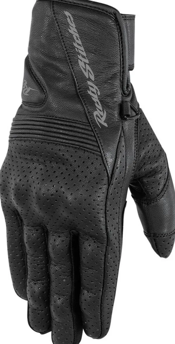 Rusty Stitches Martin Black 100> Motorhandschoenen