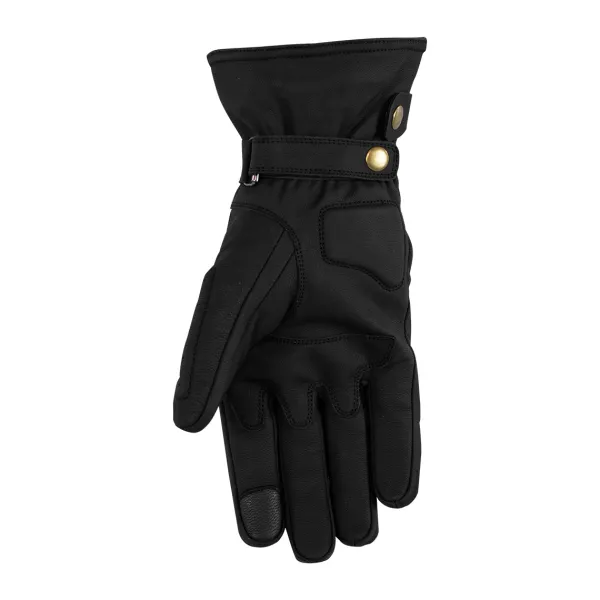 Rusty Stitches Ray Gloves Black 100> Motorhandschoenen