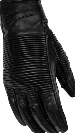 Rusty Stitches Stella Ladies Gloves Black> Motorhandschoenen