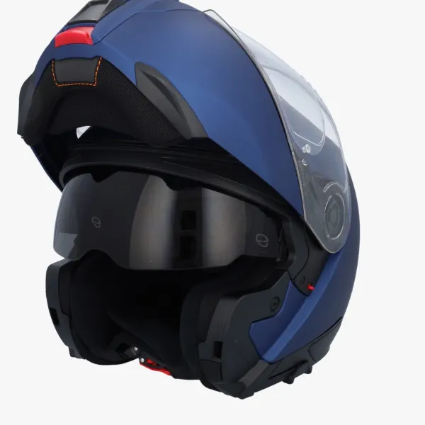 Schuberth C5 Blue> Systeemhelmen|Helmen Met Zonnevizier