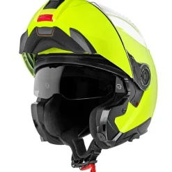 Schuberth C5 Fluo Yellow 707> Systeemhelmen|Helmen Met Zonnevizier