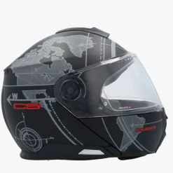 Schuberth C5 Globe Black/Grey 180> Systeemhelmen|Helmen Met Zonnevizier