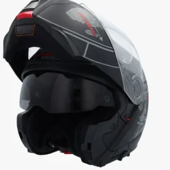 Schuberth C5 Globe Black/Grey 180> Systeemhelmen|Helmen Met Zonnevizier