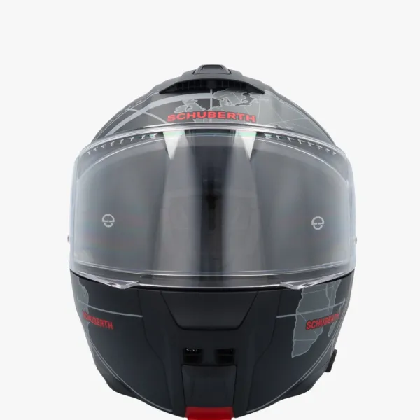 Schuberth C5 Globe Black/Grey 180> Systeemhelmen|Helmen Met Zonnevizier