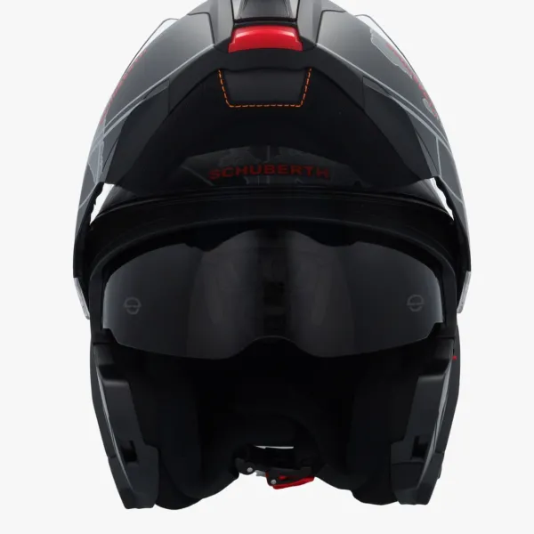 Schuberth C5 Globe Black/Grey 180> Systeemhelmen|Helmen Met Zonnevizier
