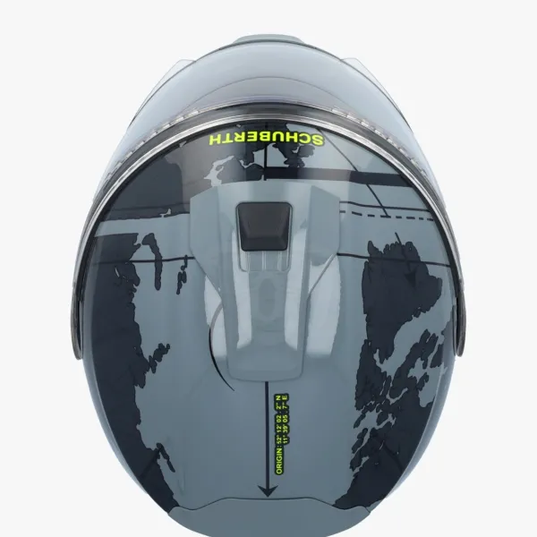 Schuberth C5 Globe Grey/Black> Systeemhelmen|Helmen Met Zonnevizier