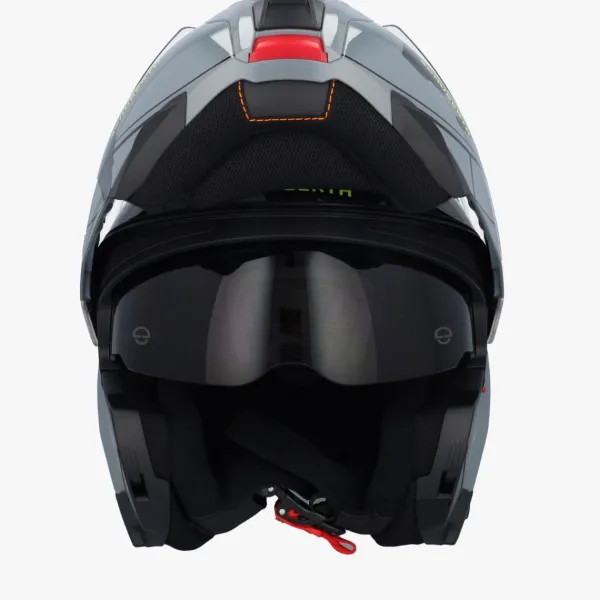 Schuberth C5 Globe Grey/Black> Systeemhelmen|Helmen Met Zonnevizier