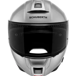 Schuberth C5 Glossy Silver 808> Systeemhelmen|Helmen Met Zonnevizier