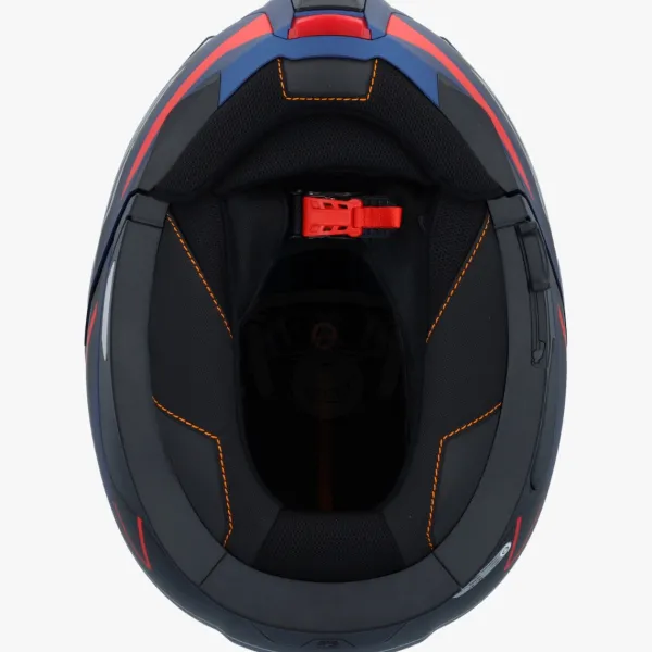 Schuberth C5 Omega Blue/Red 531> Systeemhelmen|Helmen Met Zonnevizier