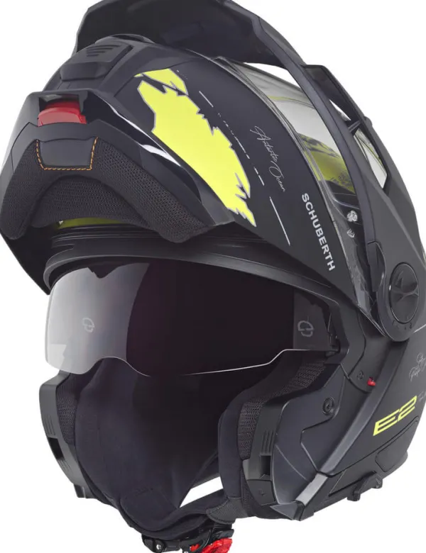 Schuberth E2 Atlas Black/Yellow 170> Adventure Helmen|Systeemhelmen