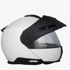 Schuberth E2 White> Systeemhelmen|Helmen Met Zonnevizier