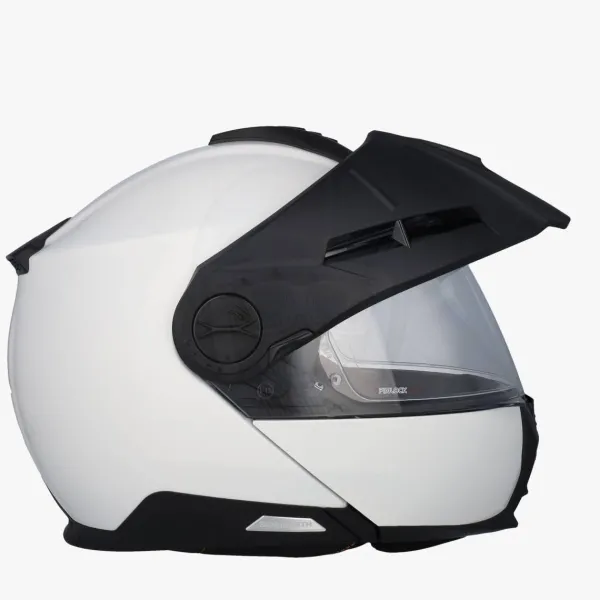 Schuberth E2 White> Systeemhelmen|Helmen Met Zonnevizier