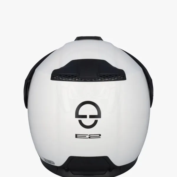 Schuberth E2 White> Systeemhelmen|Helmen Met Zonnevizier