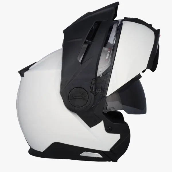 Schuberth E2 White> Systeemhelmen|Helmen Met Zonnevizier