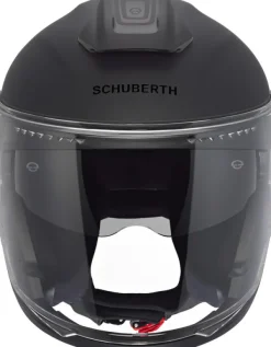 Schuberth J2 Flat Black 111> Helmen Met Zonnevizier|Bluetooth Helmen