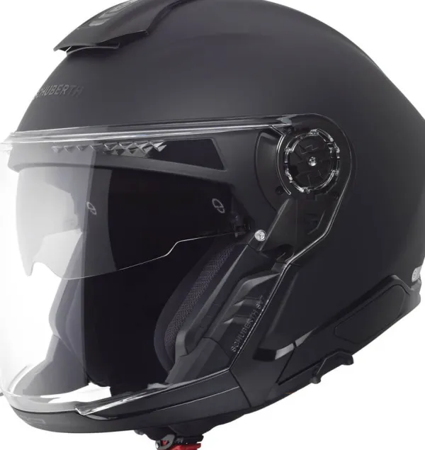 Schuberth J2 Flat Black 111> Helmen Met Zonnevizier|Bluetooth Helmen