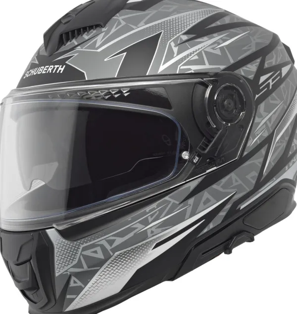 Schuberth S3 Thunder Black/Grey 812> Integraalhelmen|Helmen Met Zonnevizier