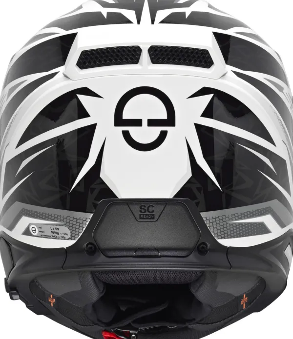 Schuberth S3 Thunder Black/White 218> Integraalhelmen|Helmen Met Zonnevizier