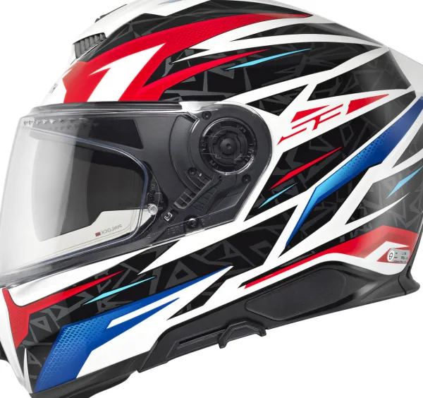 Schuberth S3 Thunder Blue/Red 532> Integraalhelmen|Helmen Met Zonnevizier